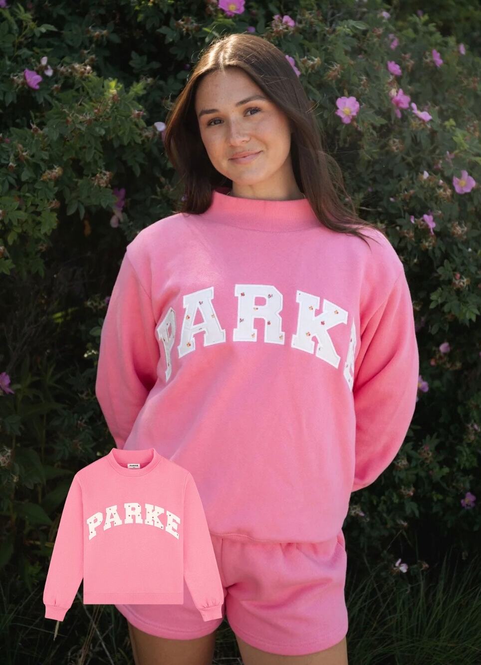 S/M PARKE HERITAGE
Varsity Mockneck *Bloom